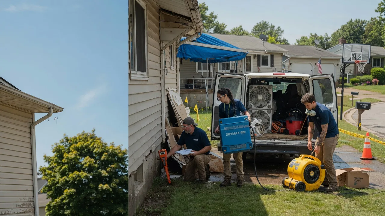 Ceiling Leak Cleanup in Oshkosh, NE near me